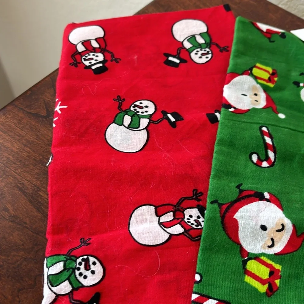 Assorted pet bandana bundle -6 total